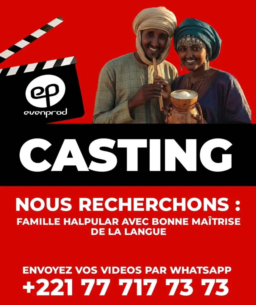 CASTING : FAMILLE HALPULAR (EVENPROD)