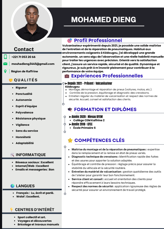 Modèle 2 — Épuré et institutionnel